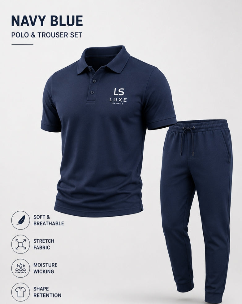 POLO SET Navy blue